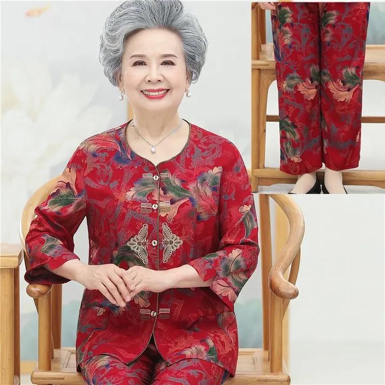 夏日舒爽，优雅相伴 专为中老年人设计的夏季套装推荐