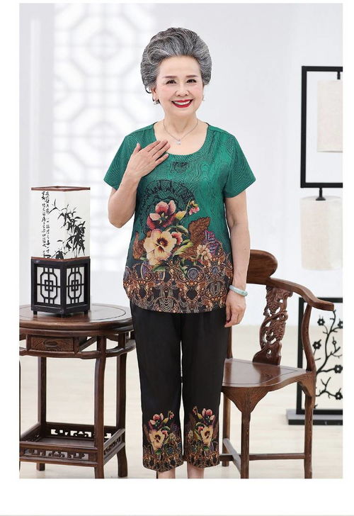 妈妈夏装套装新款 舒适与时尚并存的中老年女装选择